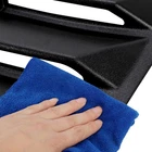 Rear Window Louver Sun Shade Cover Vent Black For Honda Civic Sedan 2016-2021 New. Price: $148.44.