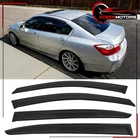Fits 13-17 Honda Accord Sedan Side Window Visors Sun Rain Deflector Guard 4PCS New. Price: $25.56.