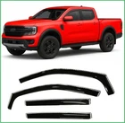 Ford Ranger Supercrew 24-26 In-channel Window Visors Deflectors Rain Guard New. Price: $57.53.