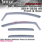 Wellvisors For Mitsubishi Outlander 2014-2021 Window In-channel 4PCS New. Price: $94.99.