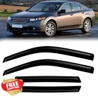 Fullux Rain Guards Honda Accord 2008-2017 4PC Window Visors Vent Shade New. Price: $47.88.