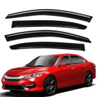 Tape-on Smoke Deflector Window Visor Rain Guard For 2013-2017 Honda Accord Sedan New. Price: $42.93.
