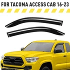 Side Window Deflectors Rain Guards For 2016-2023 Toyota Tacoma Access Cab New. Price: $39.59.
