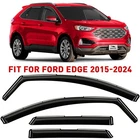 Rain Guards Vent Visors Shade 2015-2024 Ford Edge Shatterproof New. Price: $62.99.