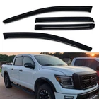 Vent Shade Window Visors Rain Guards For 2016-2024 Nissan Titan ( Xd ) Crew Cab New. Price: $43.93.
