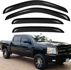 Window Visor Sun Shade Vent Deflector Rain Guard Compatible With 07-13 Silver... New. Price: $70.65.