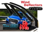 For Audi Q7 2016 - 5.DOORS Wind Deflectors 4.PC Set Heko 10249 New. Price: $86.40.
