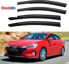 Window Visors Rain Guards Shield For 2017-2020 Hyundai Elantra, Out-channel New. Price: $53.08.
