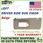 Left Driver Side Sun Visor W/ Light For Nissan Titan 2004-2024 96401-EZ70B New. Price: $89.99.