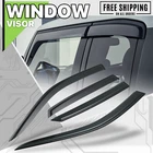 Tape-on Window Visor Shade Vent Rain Deflector Fit 22-23 Honda Civic Sedan New. Price: $28.99.