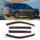 For 21-25 Jeep Grand Cherokee Channel Window Visors Smoke Acrylic Deflector New. Price: $37.99.