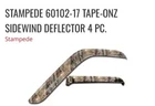 Stampede 60102-17 Tape-onz Sidewind Deflector 4 Pc. Realtree Camo New. Price: $150.00.