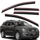 In-channel Window Visor Vent Shade Sun Rain Guard For 2009-2017 Chevy Traverse New. Price: $42.93.
