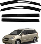 Side Window Vent Visor Rain Deflector Guard Replacement For Sienna 2004 Black New. Price: $45.97.