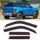 In-channel Window Visors Fits 21-26 Ford Bronco Sport Rain Sun Guard Deflector New. Price: $40.99.
