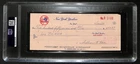 Lou Piniella Signed/auto 1987 Ny Yankees Payroll Bank Check Psa/dna 194534. Price: $299.00.