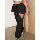 Womens Long Length Rise Wide Leg Stretchy Jeans For Fashion Casual Street Style New. Price: $45.12.