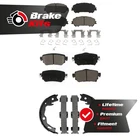 Front Rear Ceramic Brake Pads Parking Shoes Kit For 2019-2022 Nissan Rogue Sport New. Price: $81.13.
