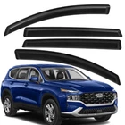 For 2019-2023 Hyundai Santa Fe Tape-on Smoke Rain Guard Window Visors Vent Shade New. Price: $42.93.
