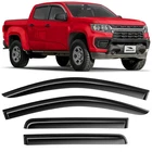 Sun Rain Visors Wind Guards For 15-22 Chevy Colorado Crew Cab Shatterproof New. Price: $59.99.